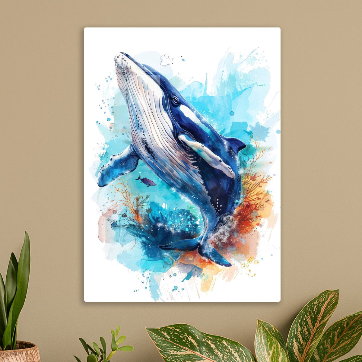 Rising Whale from the Depths