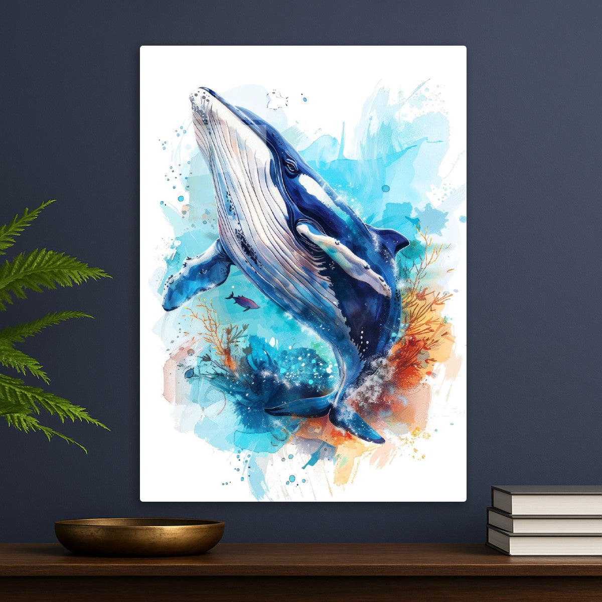Rising Whale from the Depths
