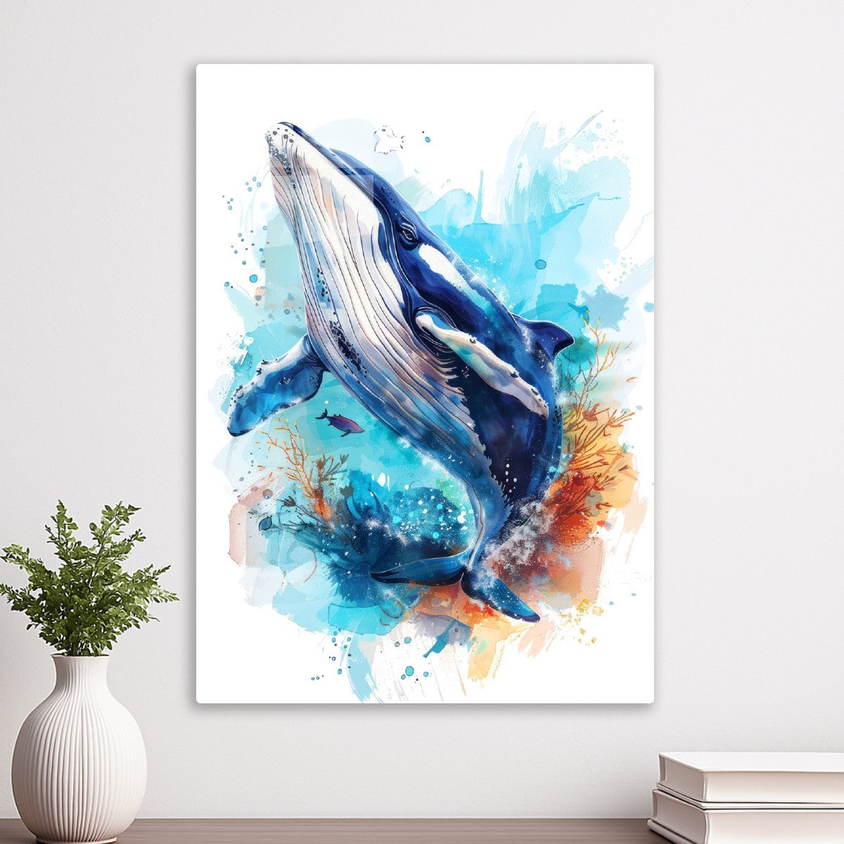 Rising Whale from the Depths