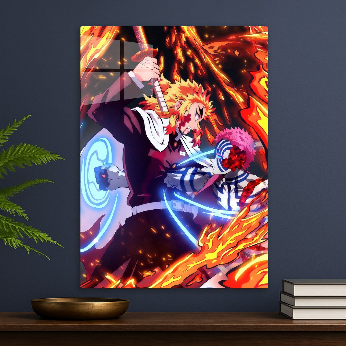 Kyojuro Rengoku vs Akaza, Demon Slayer Kimetsu no Yaiba