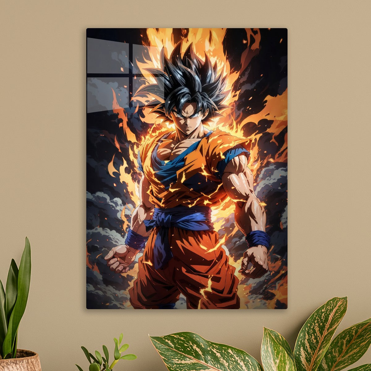 Goku Powerful Stance, Dragon ball