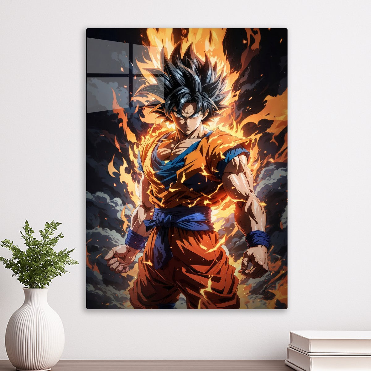 Goku Powerful Stance, Dragon ball