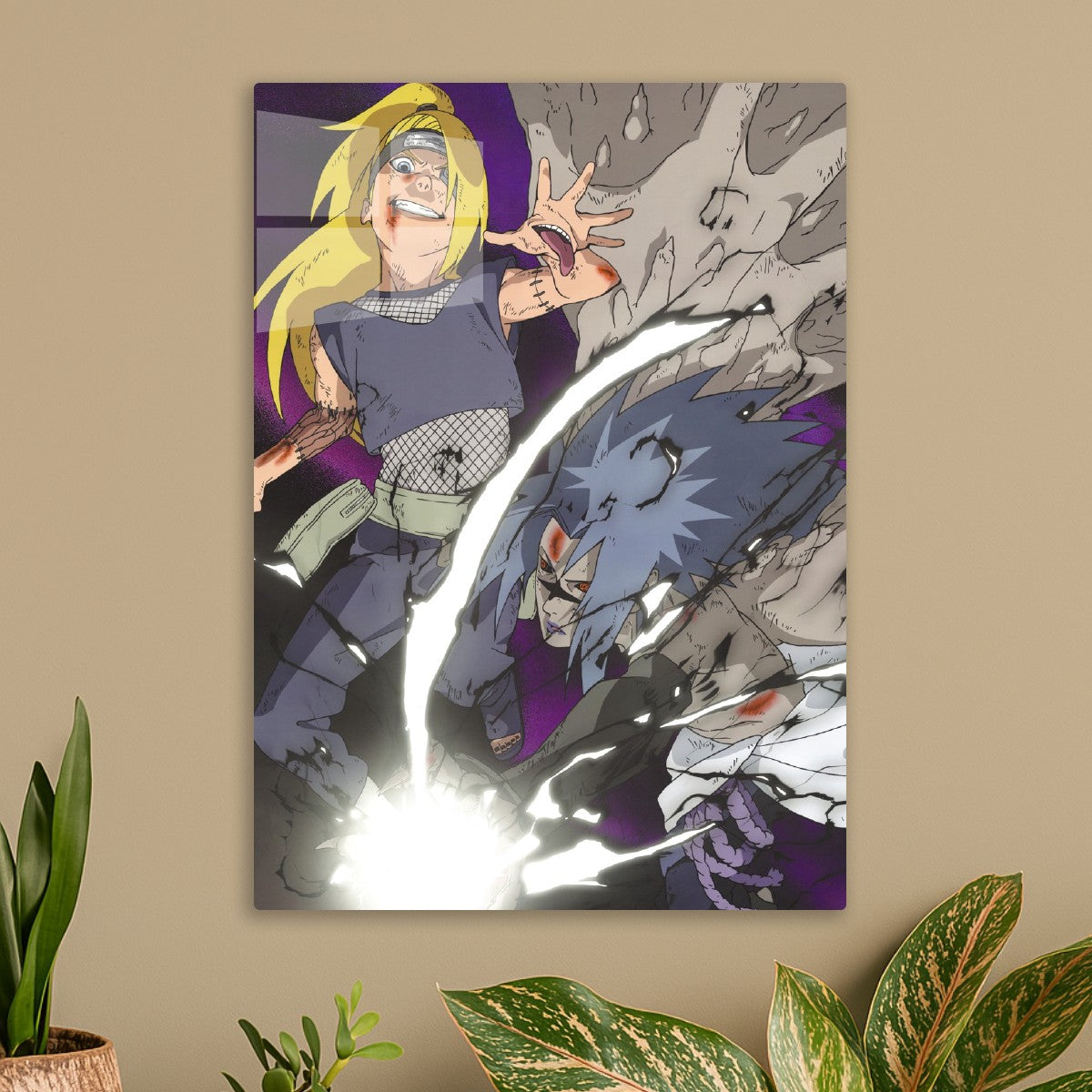 Deidara vs Sasuke, Naruto Shippuden