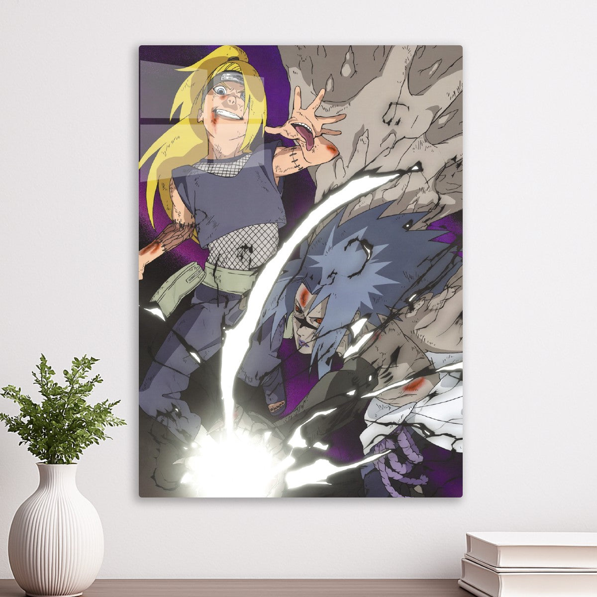 Deidara vs Sasuke, Naruto Shippuden