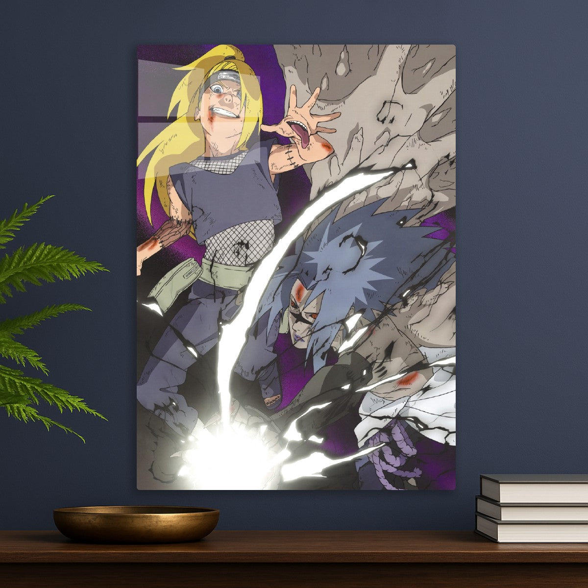 Deidara vs Sasuke, Naruto Shippuden