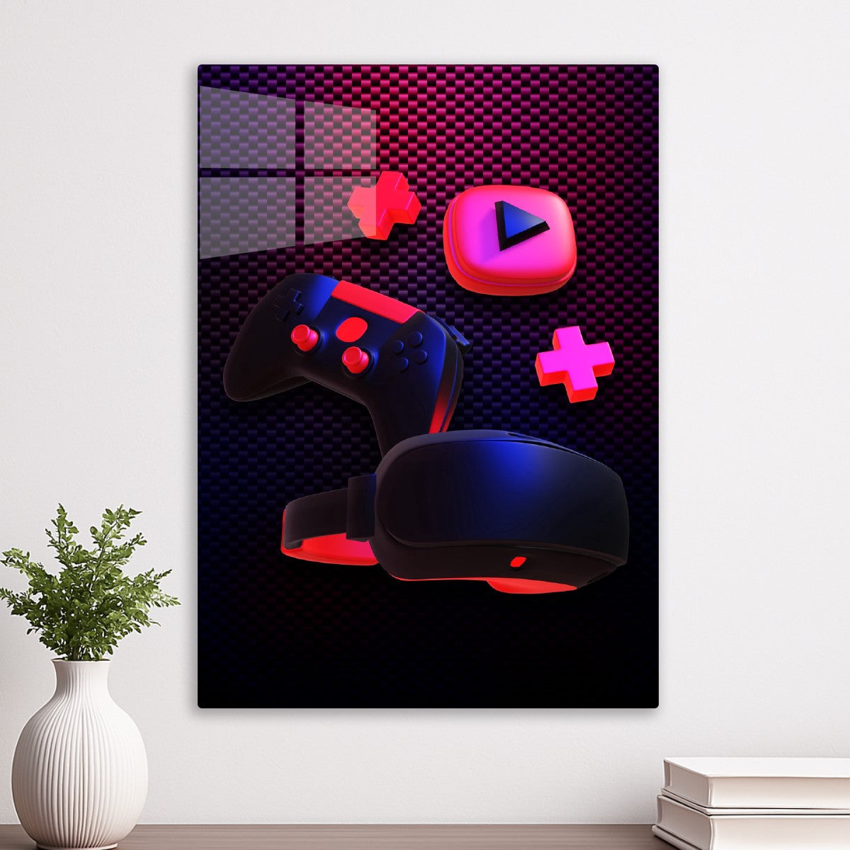 Gamer 3D - synthwave retrowave