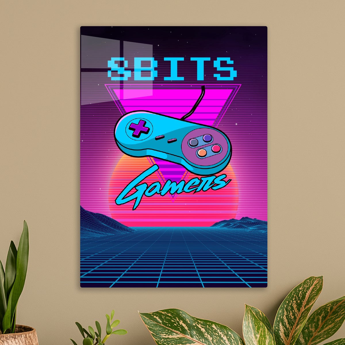 8 Bits gamers - retrowave