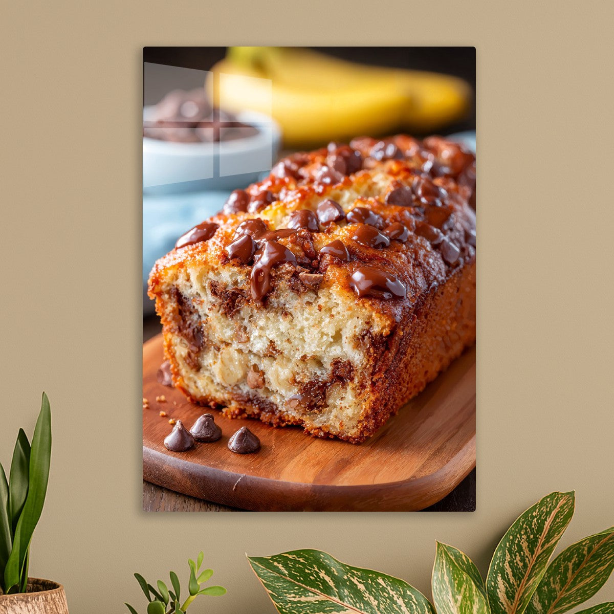 Chocolate Chip Banana Loaf