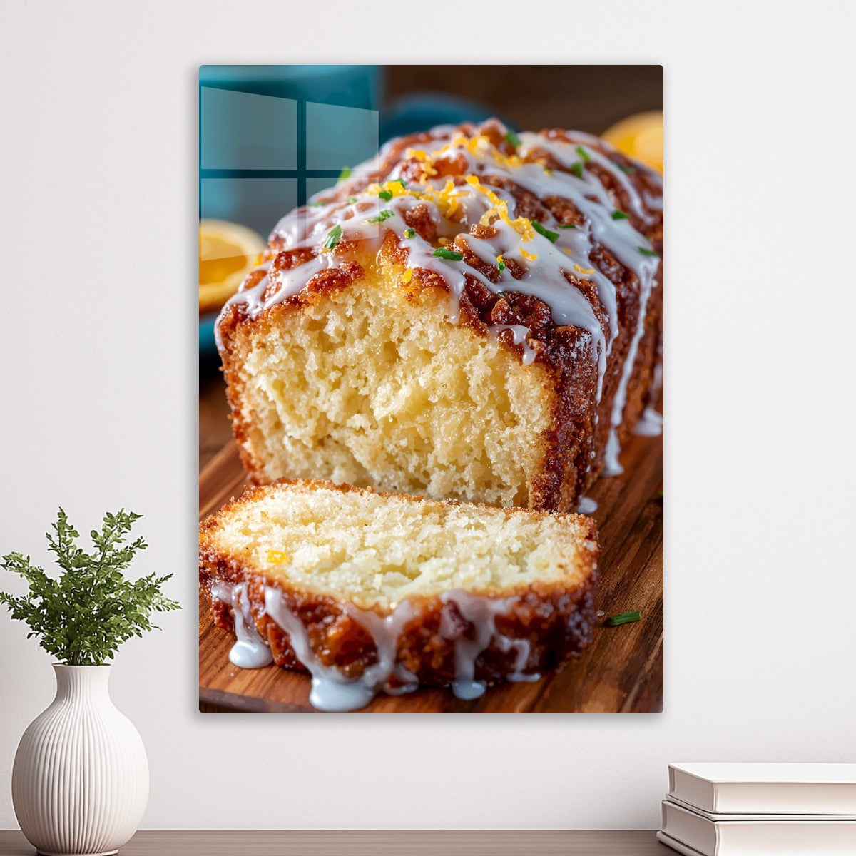 Glazed Lemon Drizzle Cake