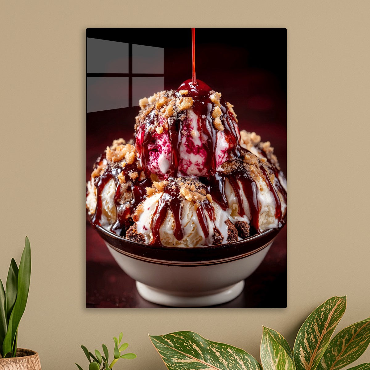 Ice Cream Drizzle Sundae