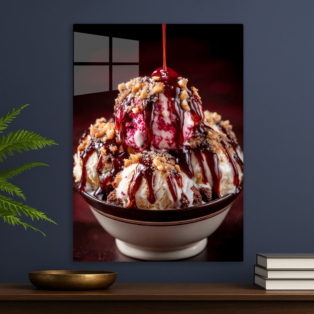 Ice Cream Drizzle Sundae