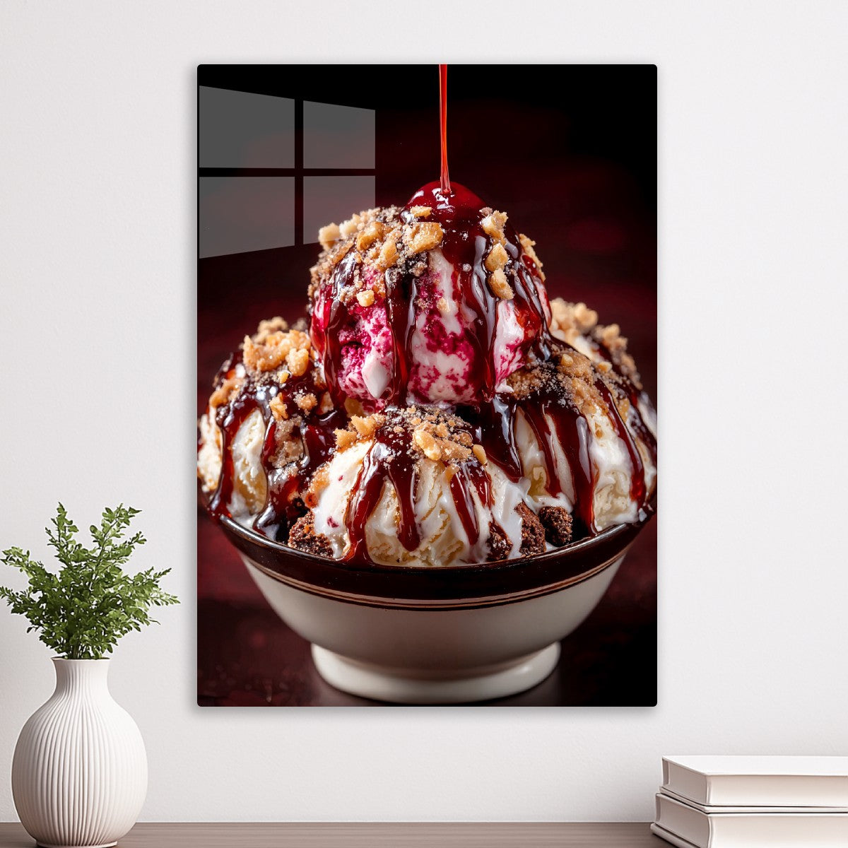 Ice Cream Drizzle Sundae