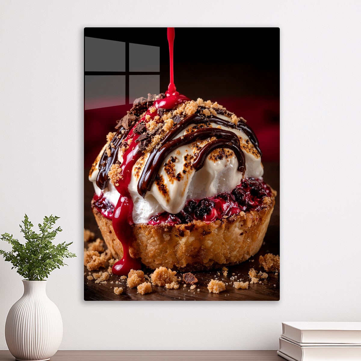 Berry Drizzle Tart Delight