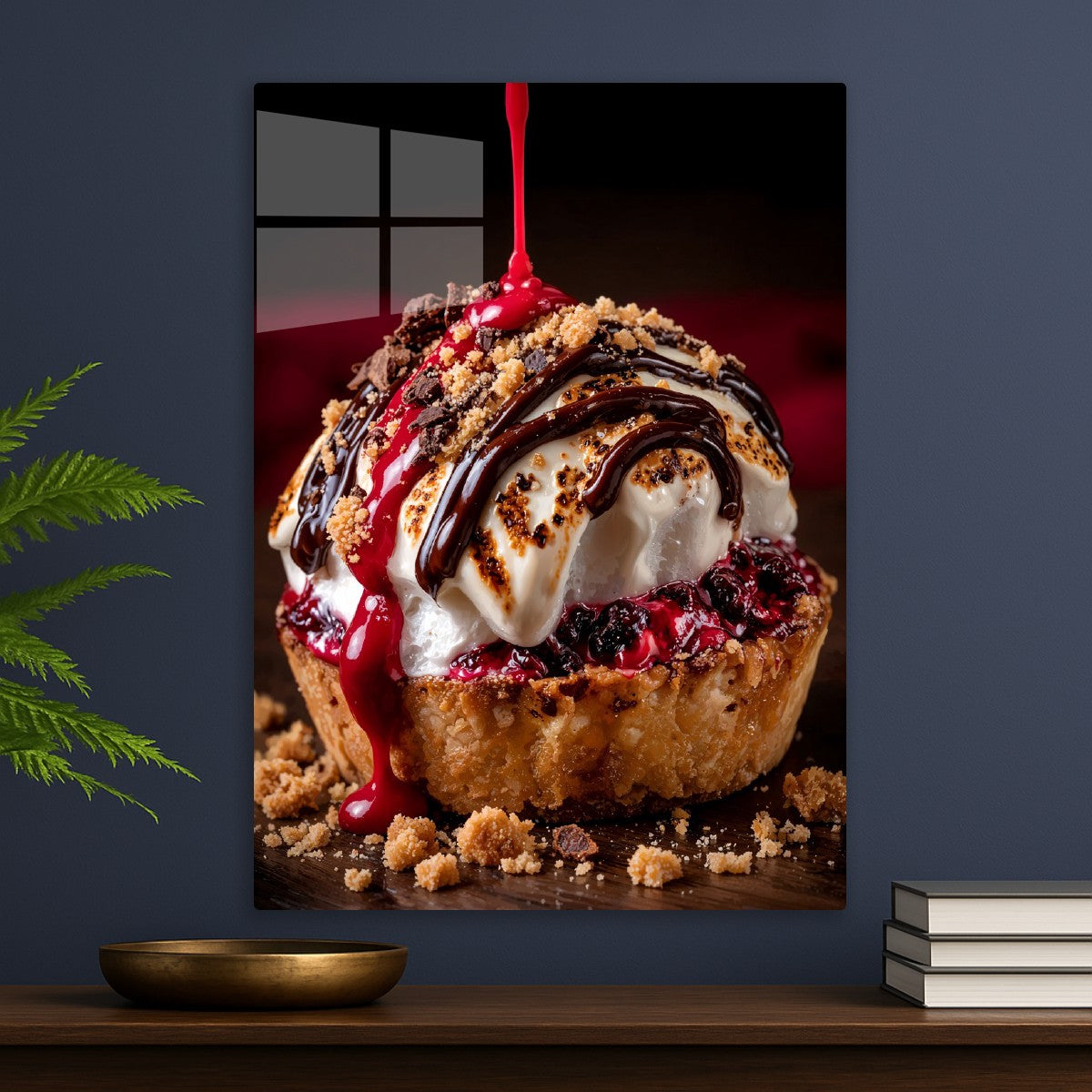 Berry Drizzle Tart Delight