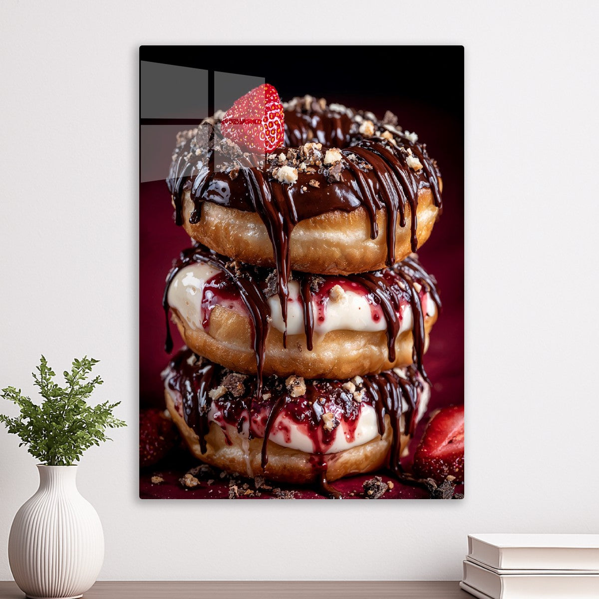 Strawberry Chocolate Stack