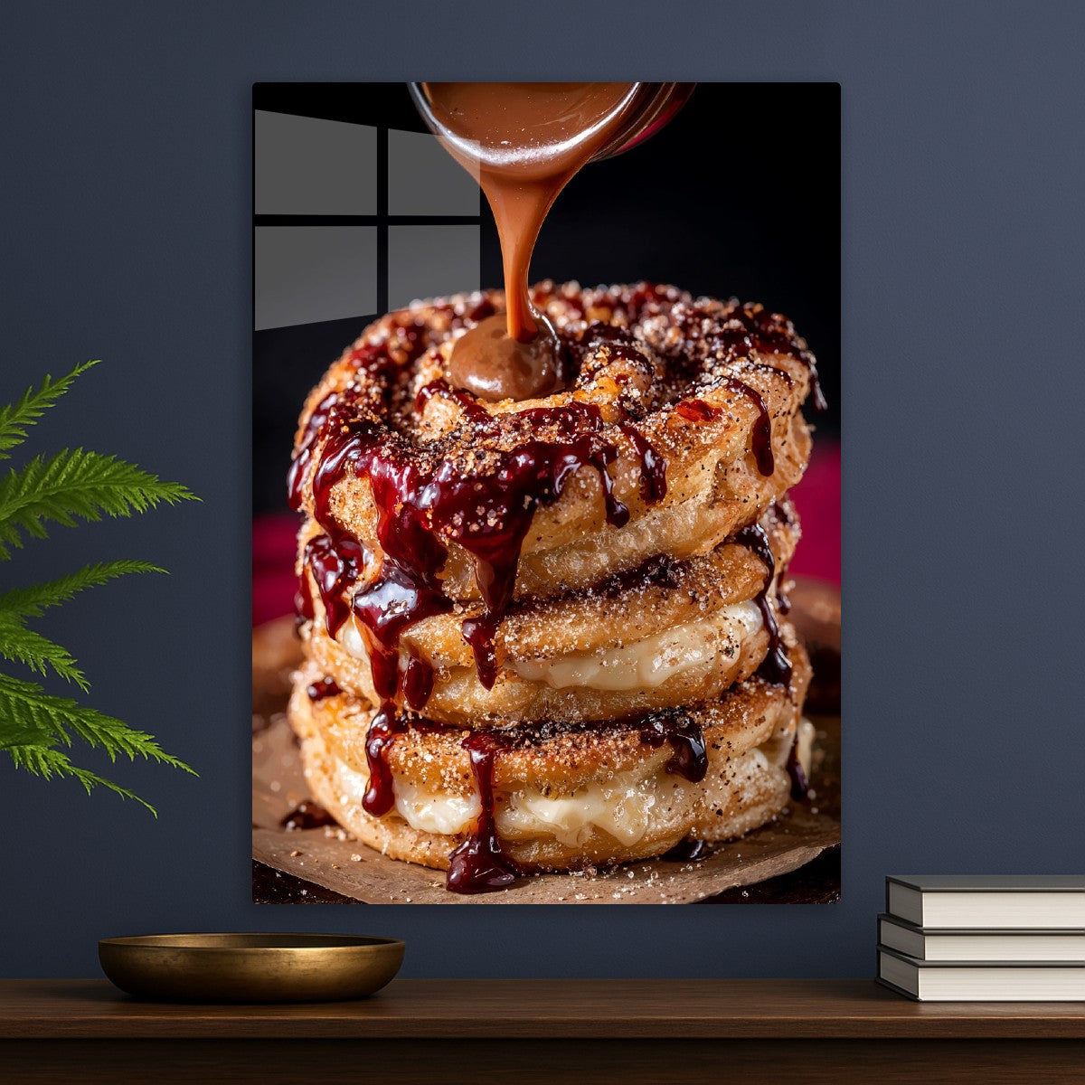 Creamy Drizzle Funnel Stack
