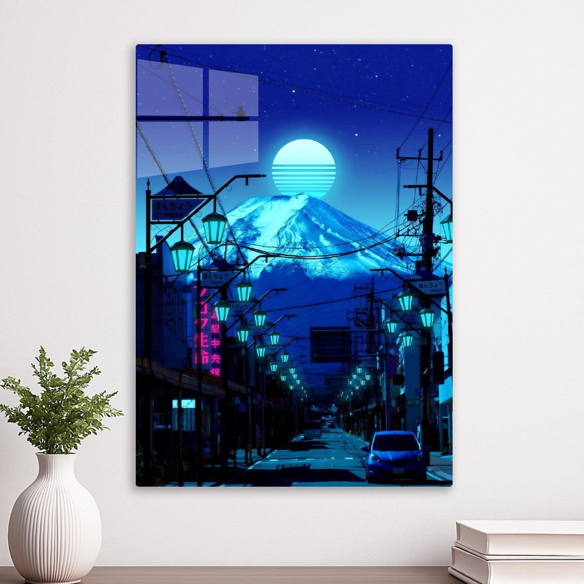 Night Street with Fuji