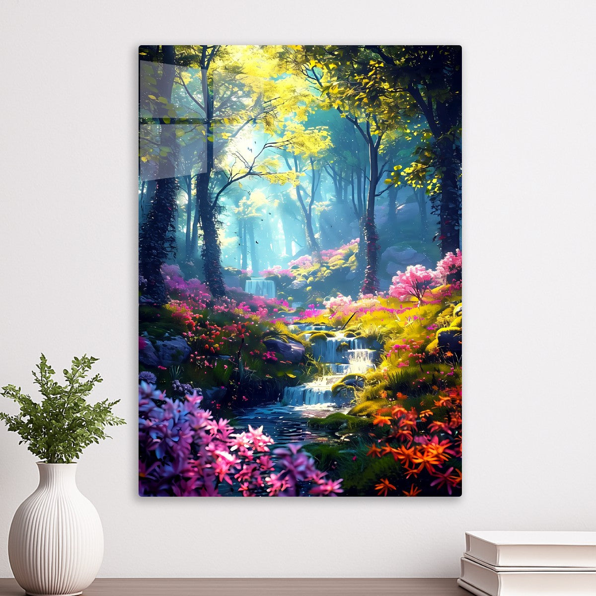 Fantasy Landscape Waterfall
