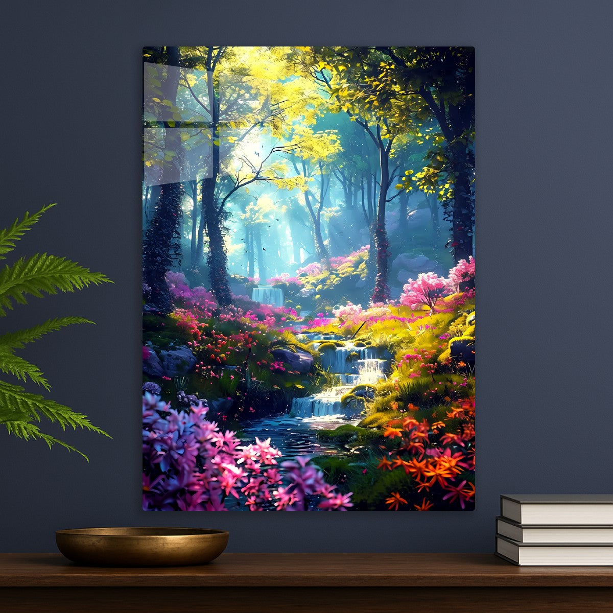 Fantasy Landscape Waterfall