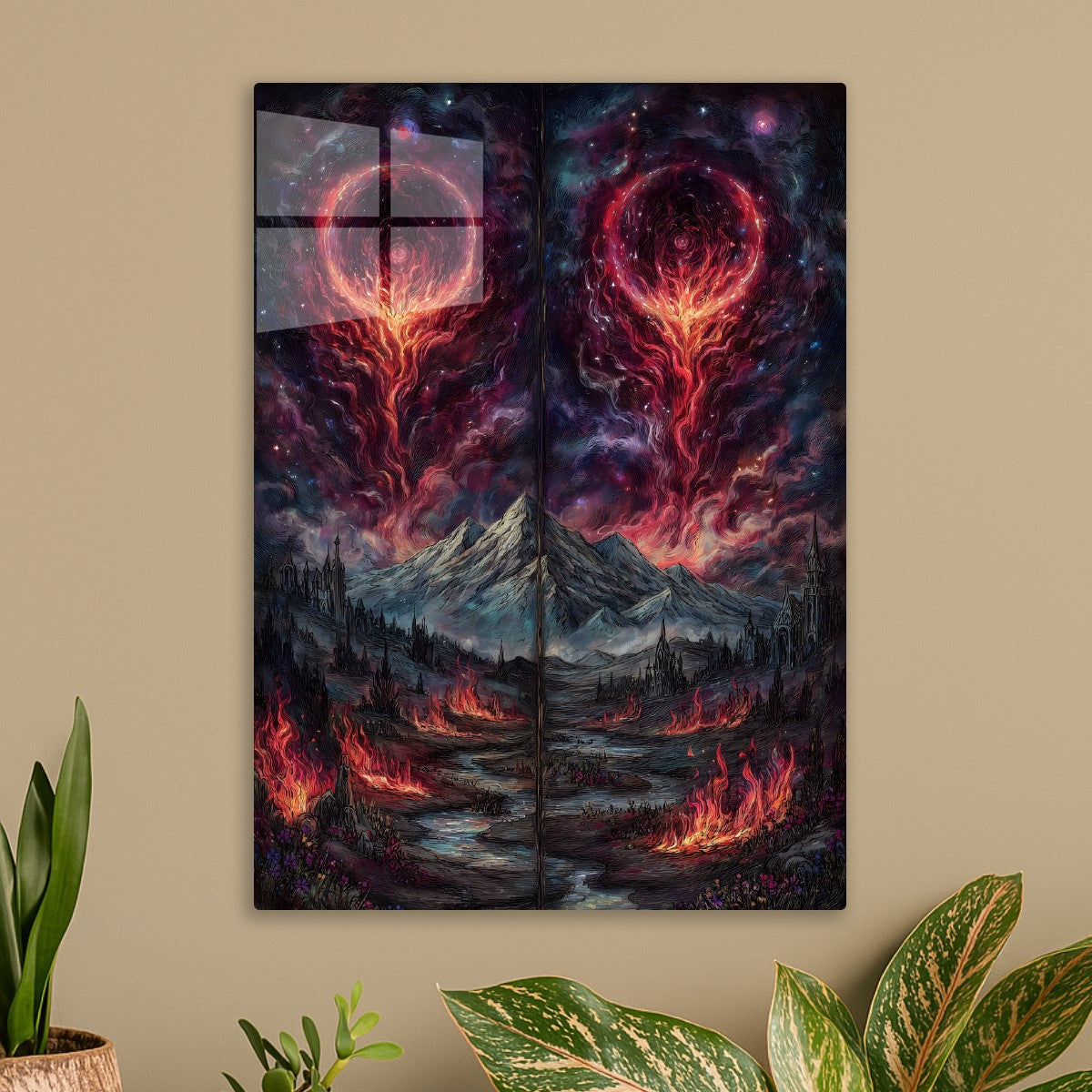 Enigma of the Crimson Skies