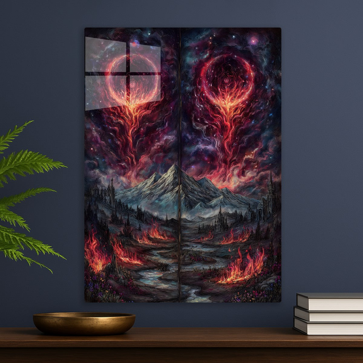Enigma of the Crimson Skies