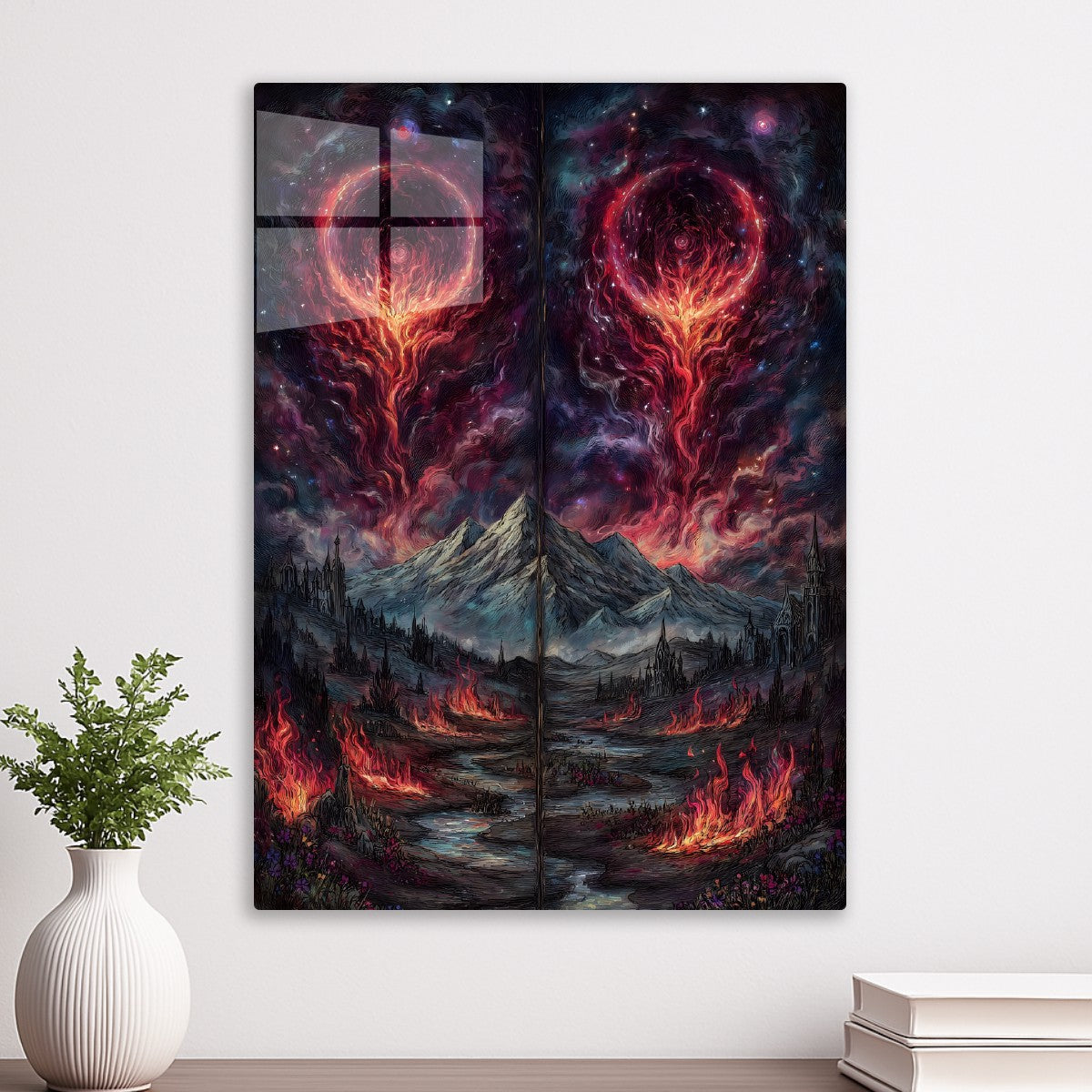 Enigma of the Crimson Skies