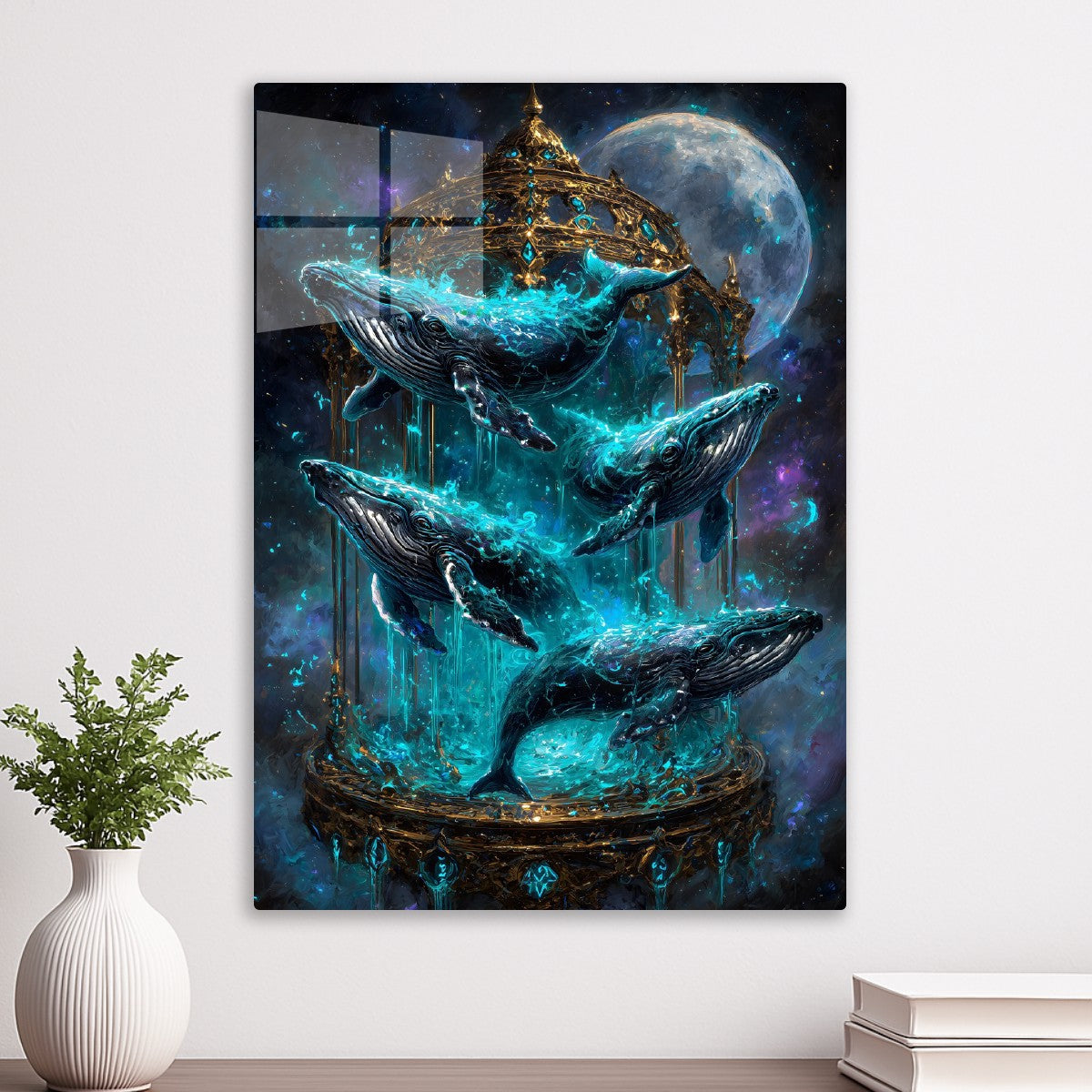 Celestial Whales in Liquid Moo
