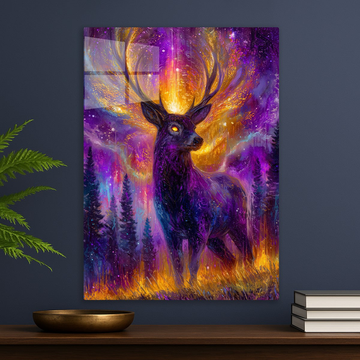 Enchanted Stag of the Cosmic