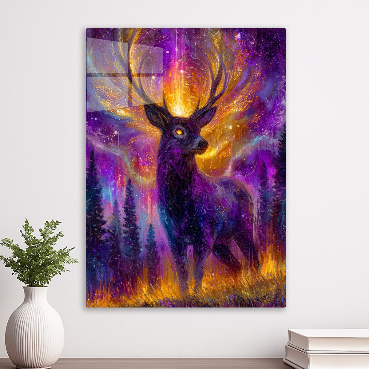 Enchanted Stag of the Cosmic