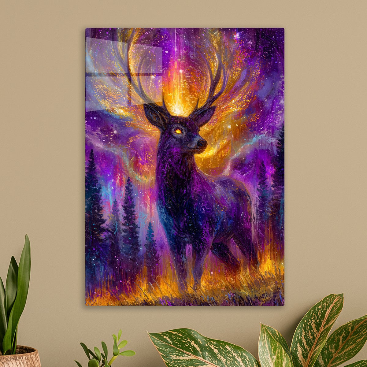 Enchanted Stag of the Cosmic