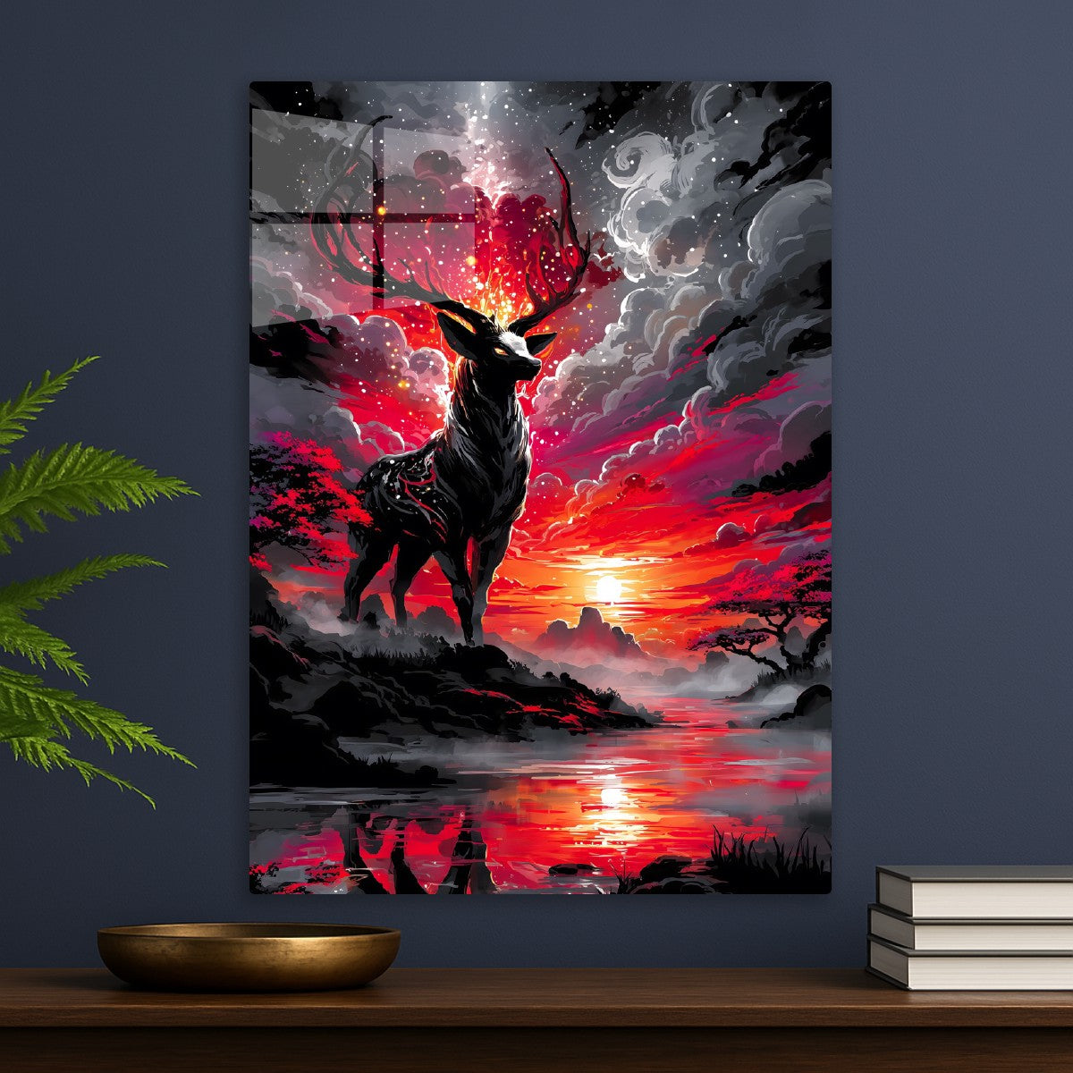 Celestial Stag at Dawn