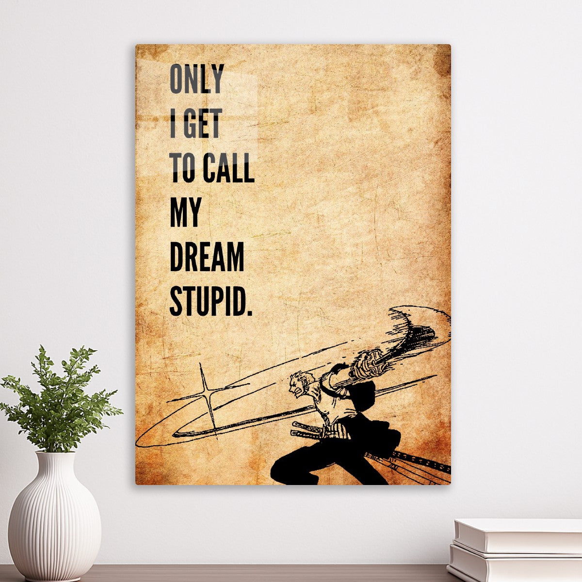 Roronoa zoro quotes, One Piece