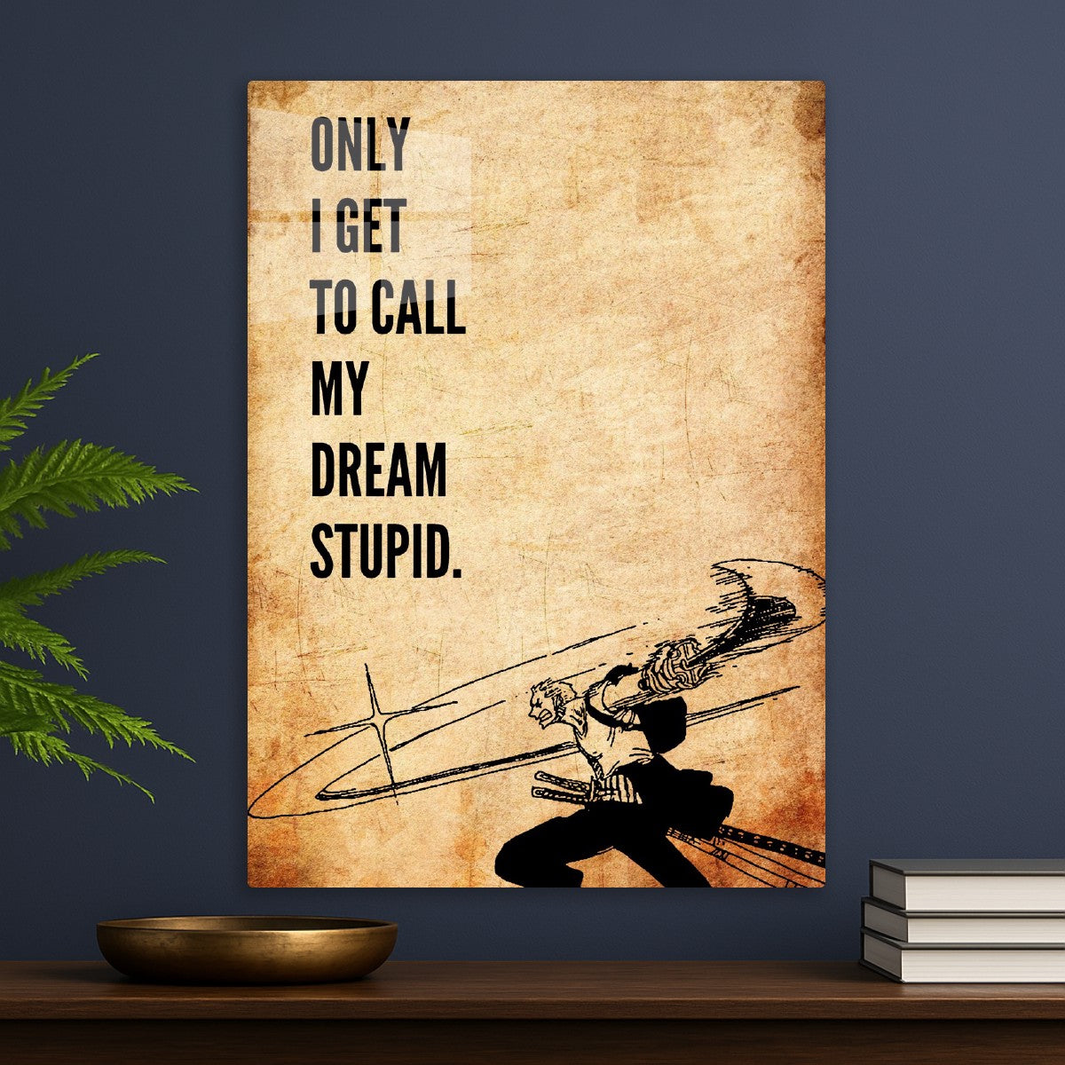 Roronoa zoro quotes, One Piece