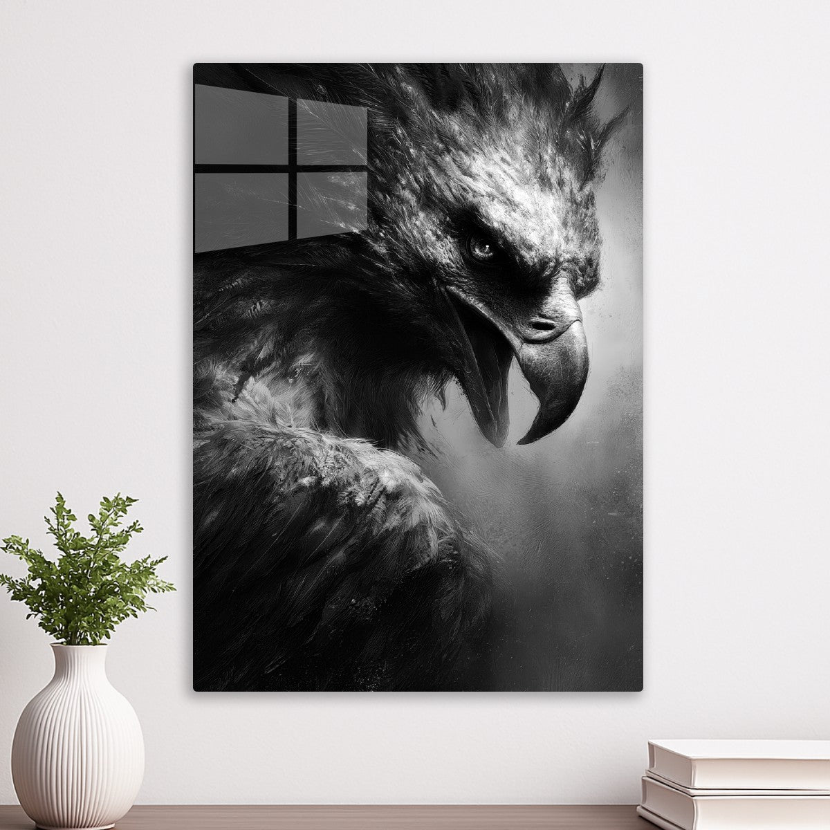 Majestic Eagle Monochrome