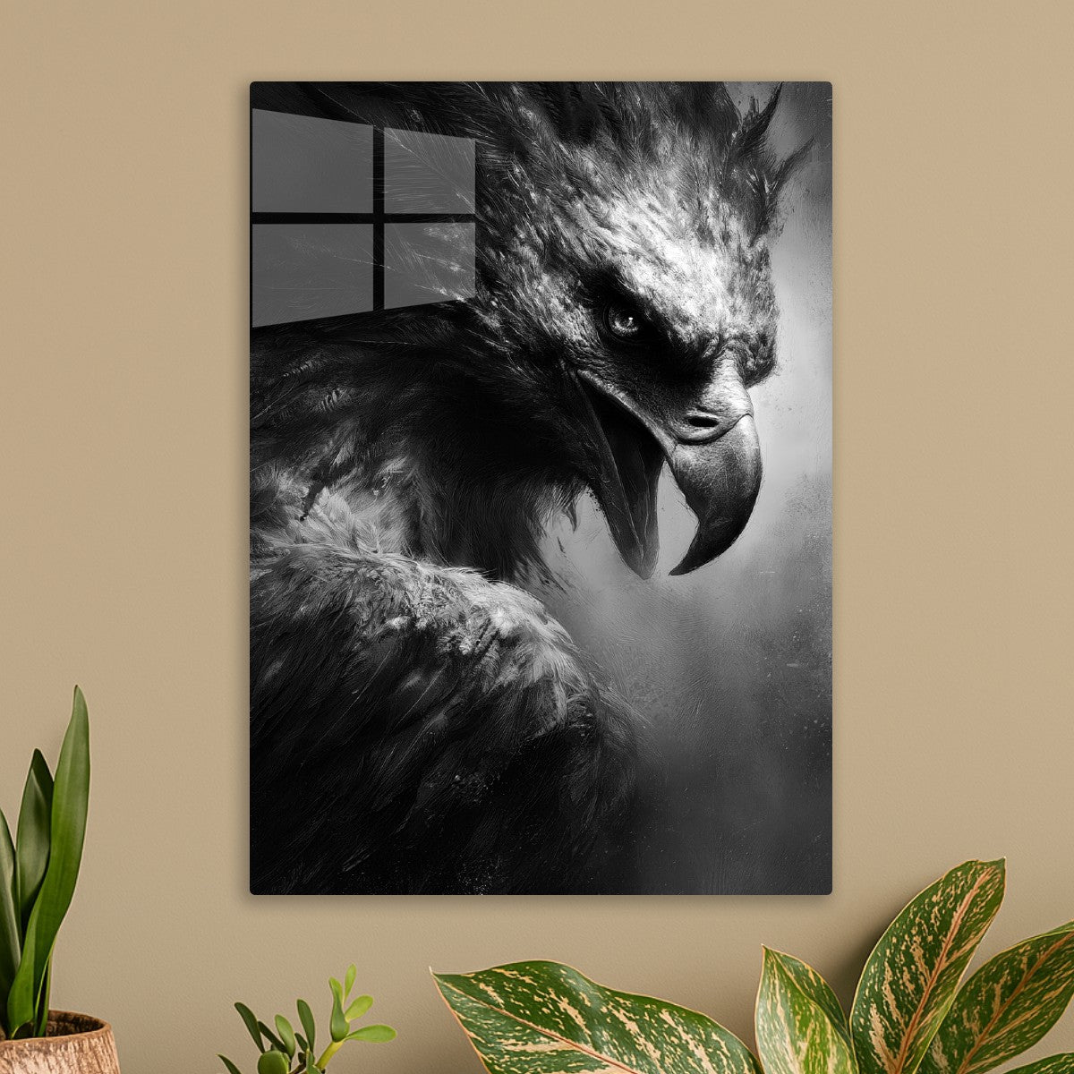 Majestic Eagle Monochrome