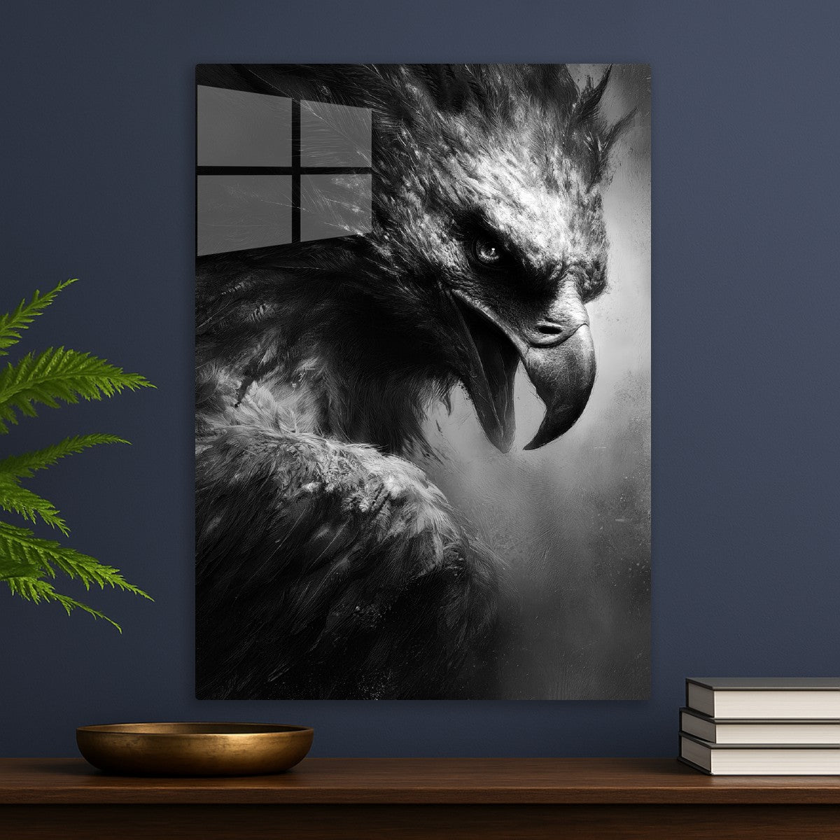 Majestic Eagle Monochrome