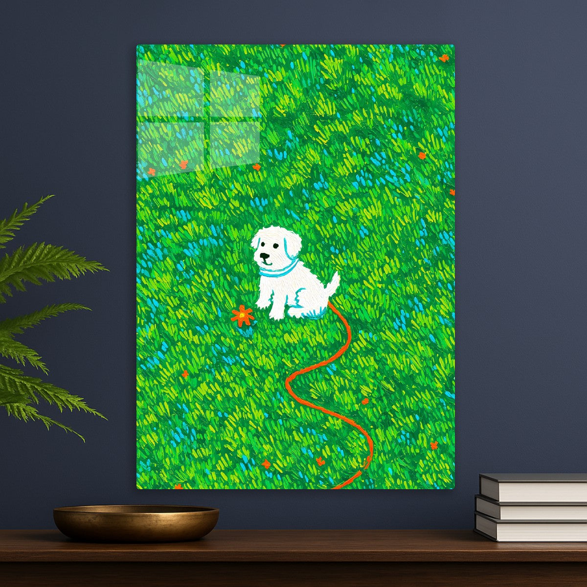 Pup in the Tall Grass