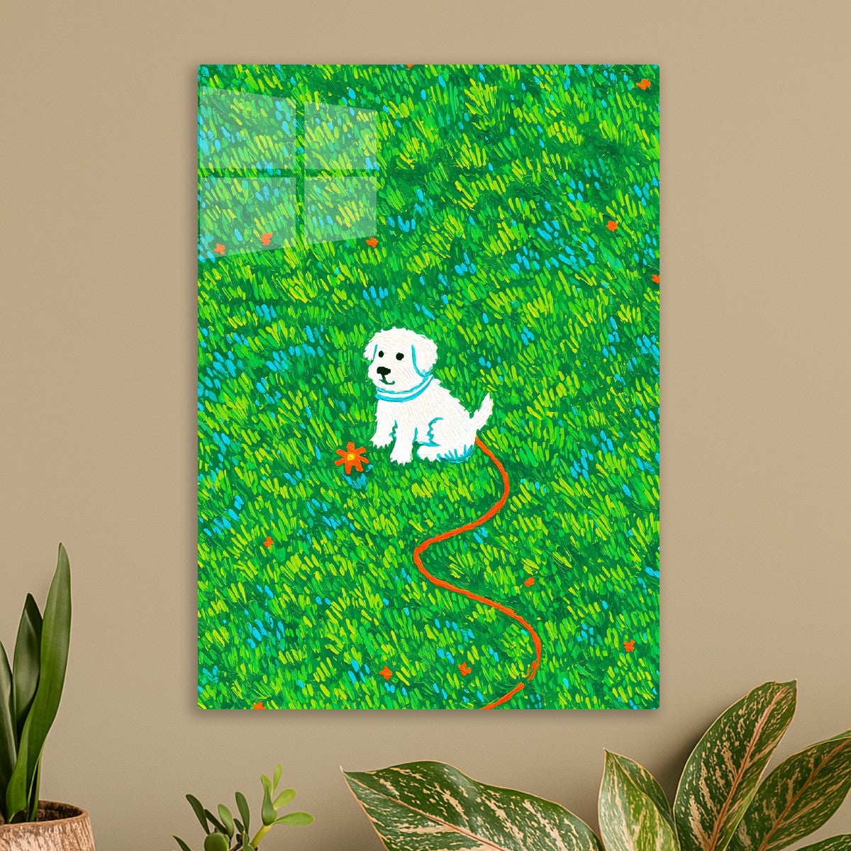 Pup in the Tall Grass