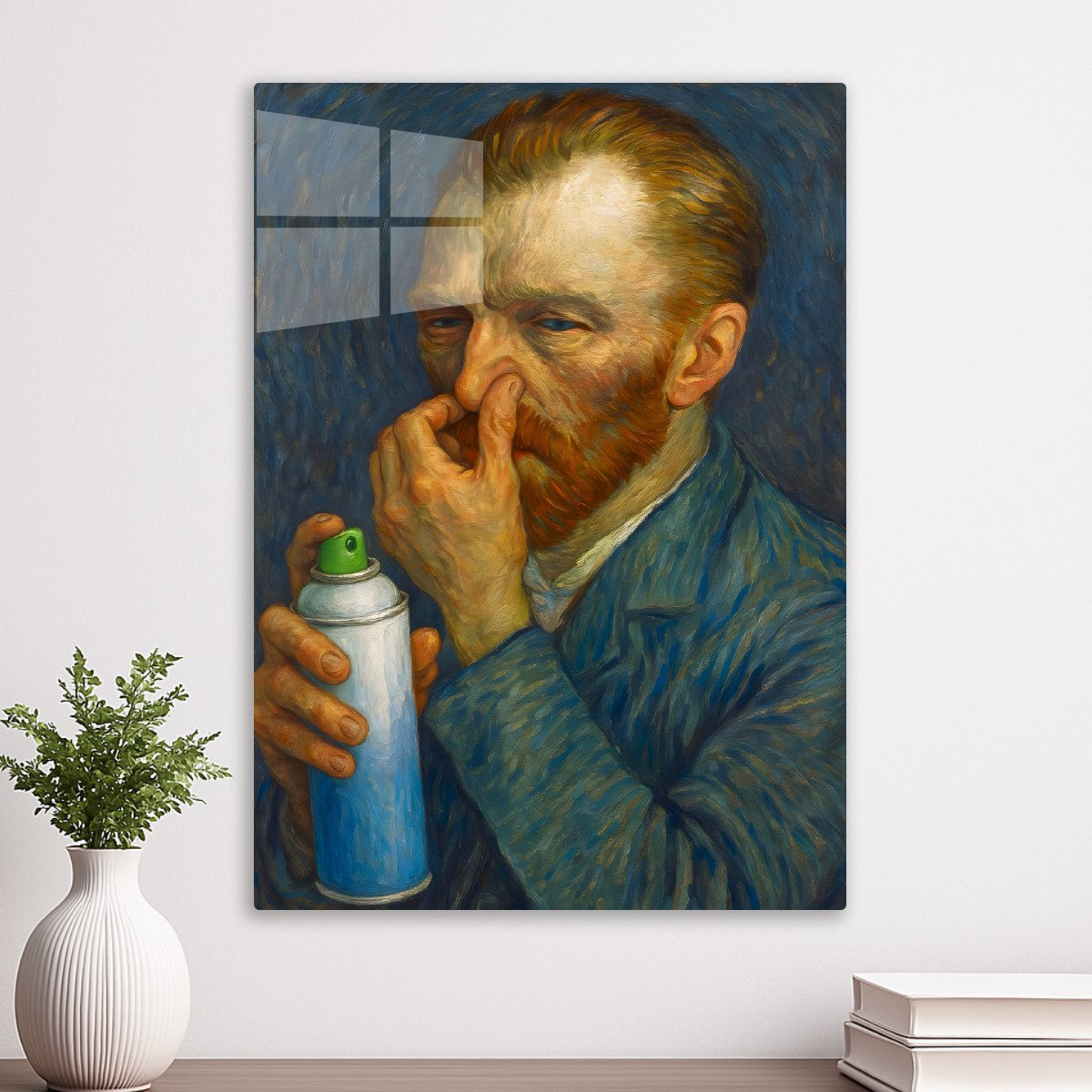 Van Gogh Funny Bathroom Art