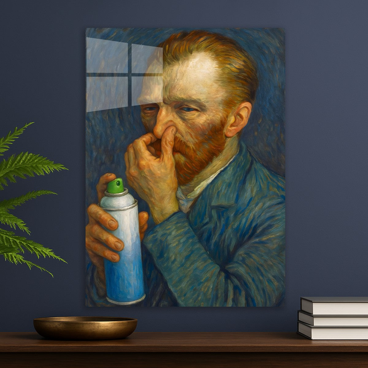 Van Gogh Funny Bathroom Art