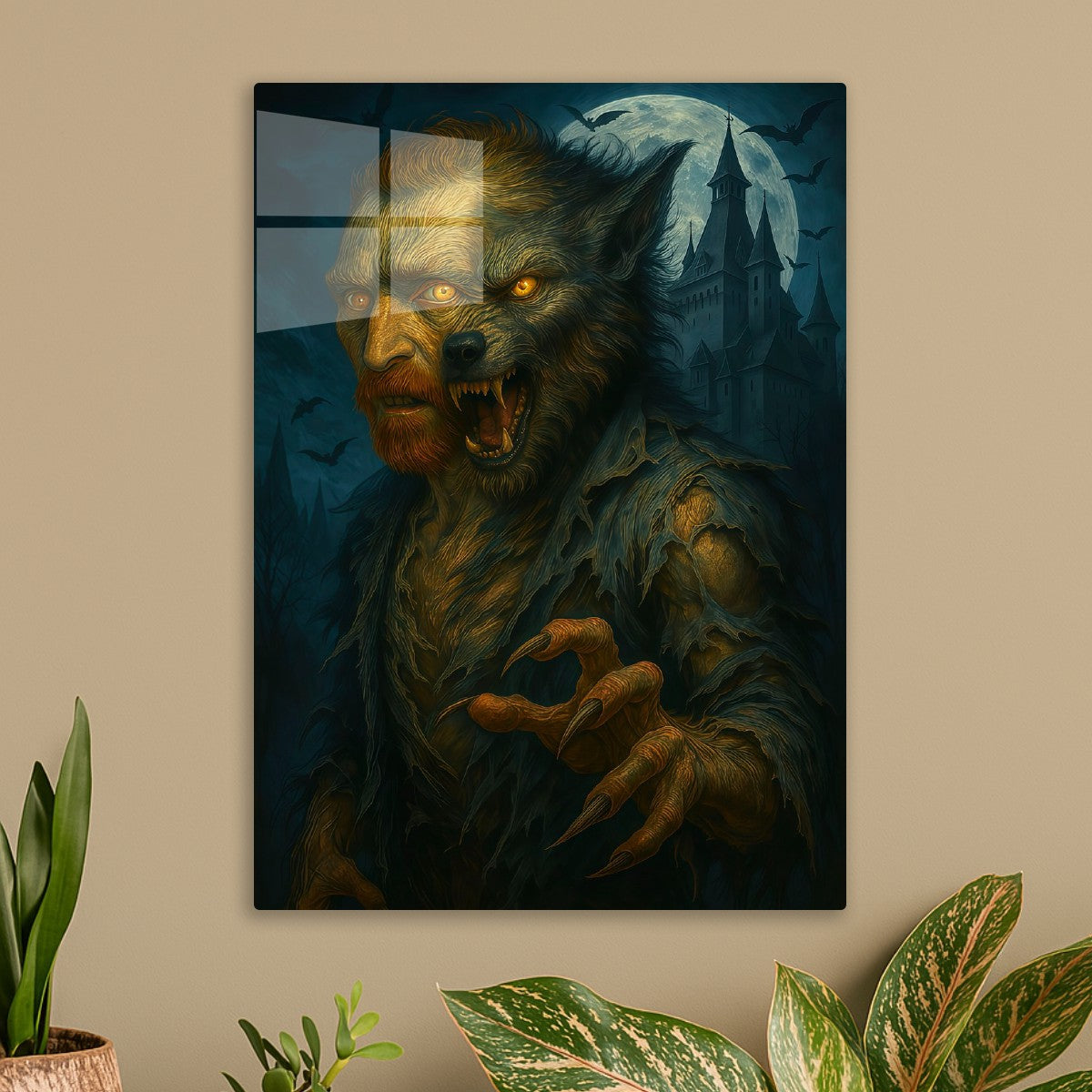 Werewolf At Halloween