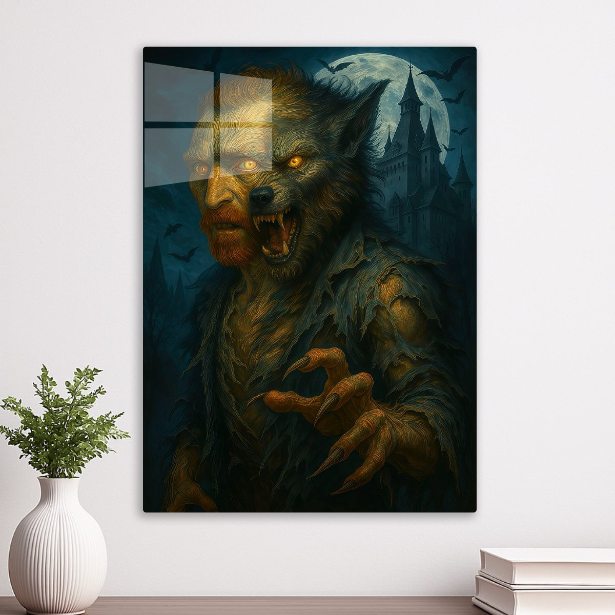 Werewolf At Halloween