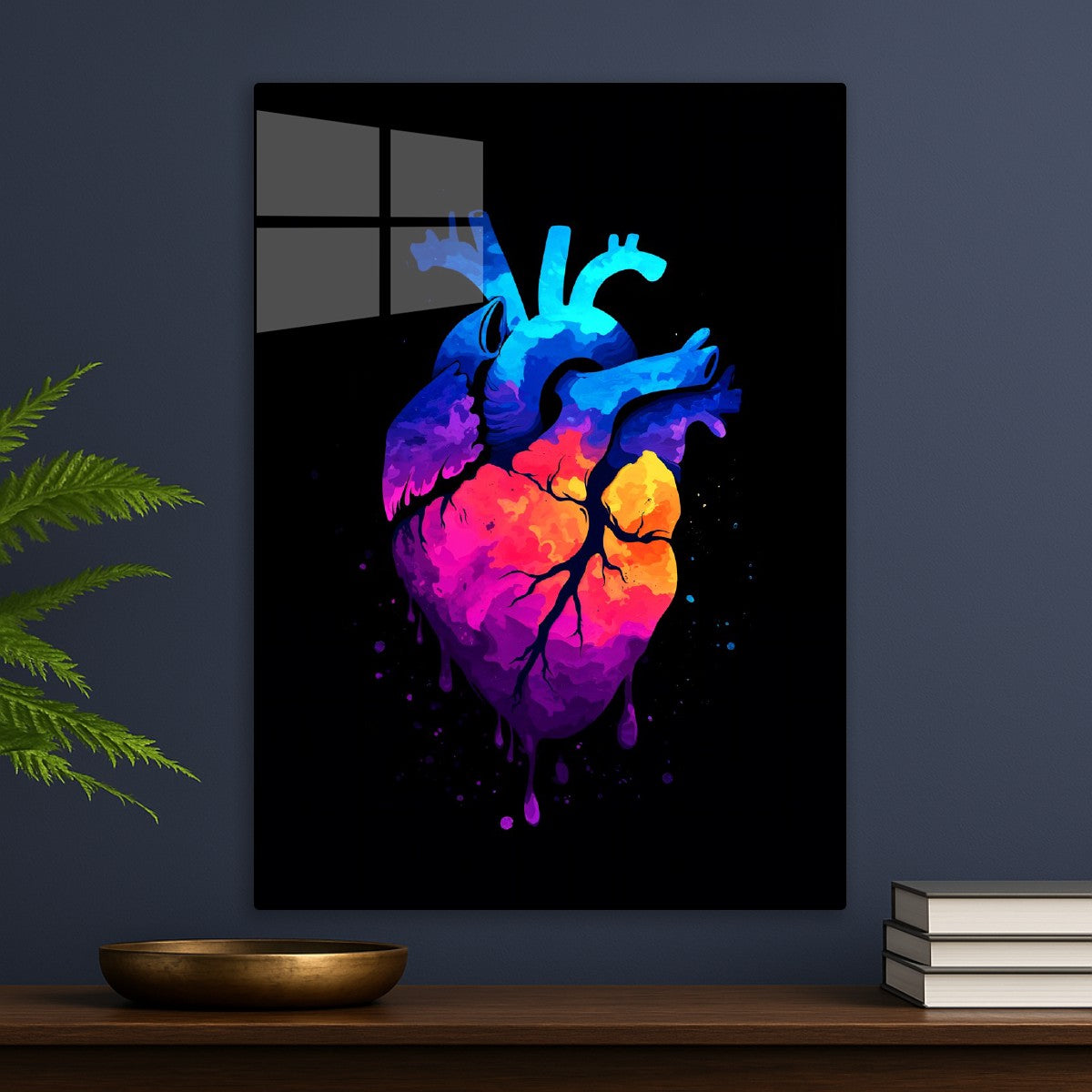 Colorful Human Heart