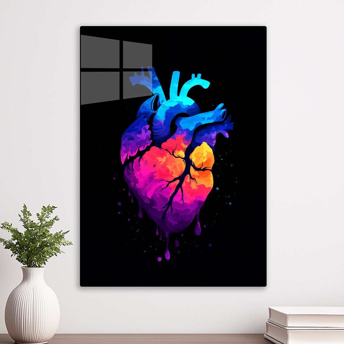 Colorful Human Heart
