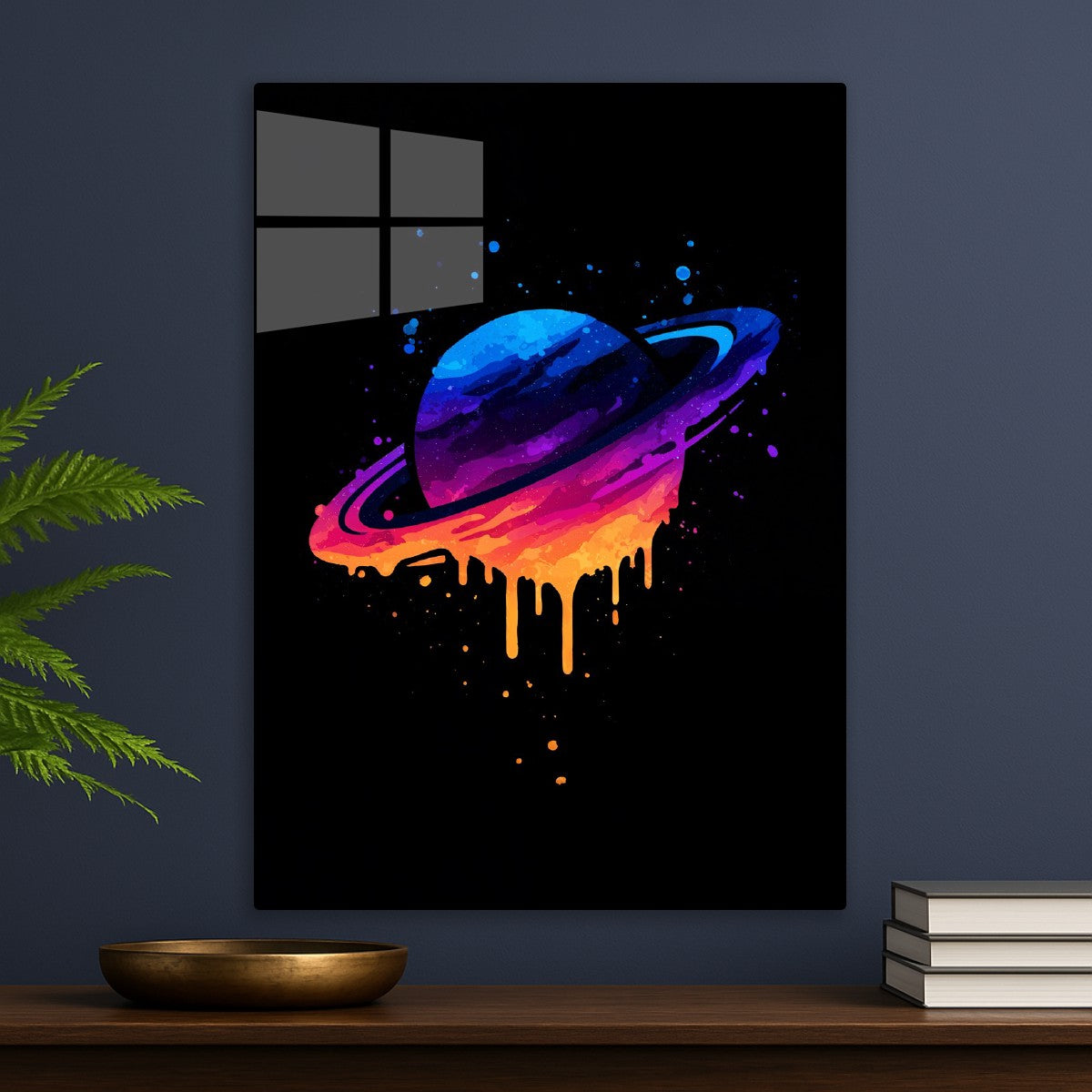Saturn Planet Art