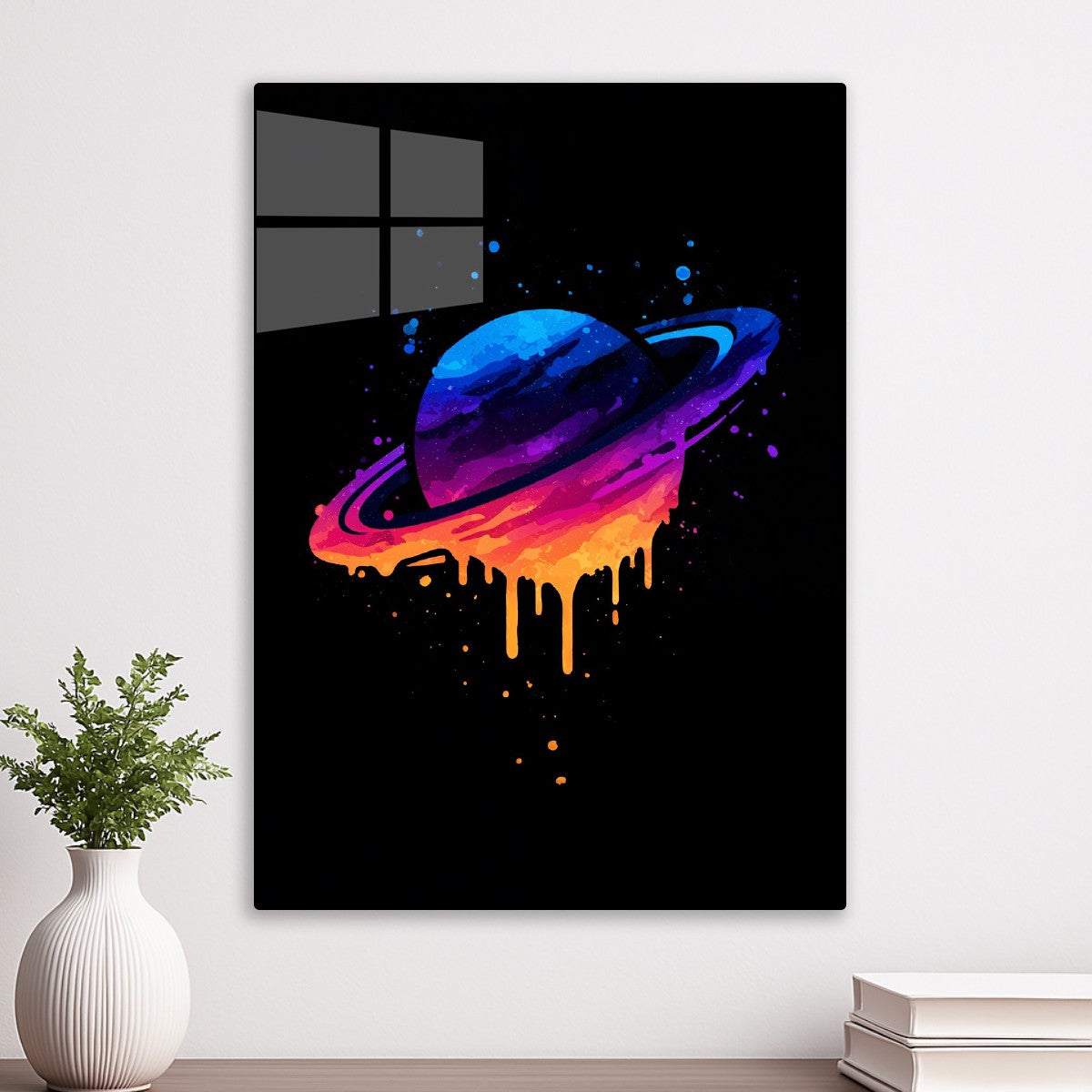 Saturn Planet Art