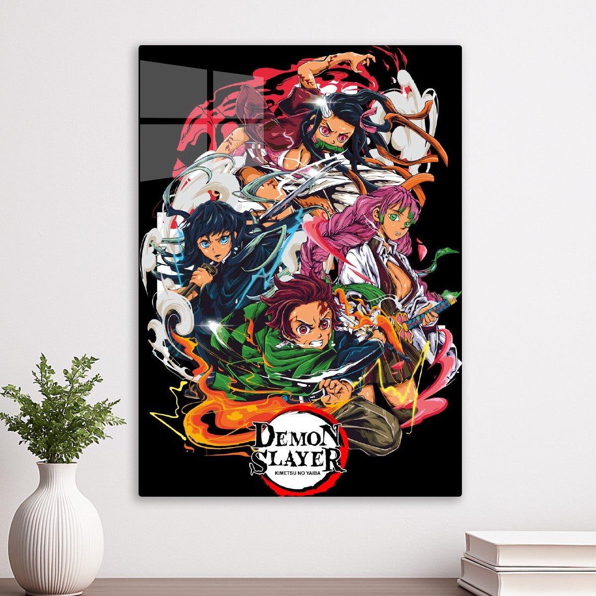 Demon slayer Kimetsu No Yaiba flame