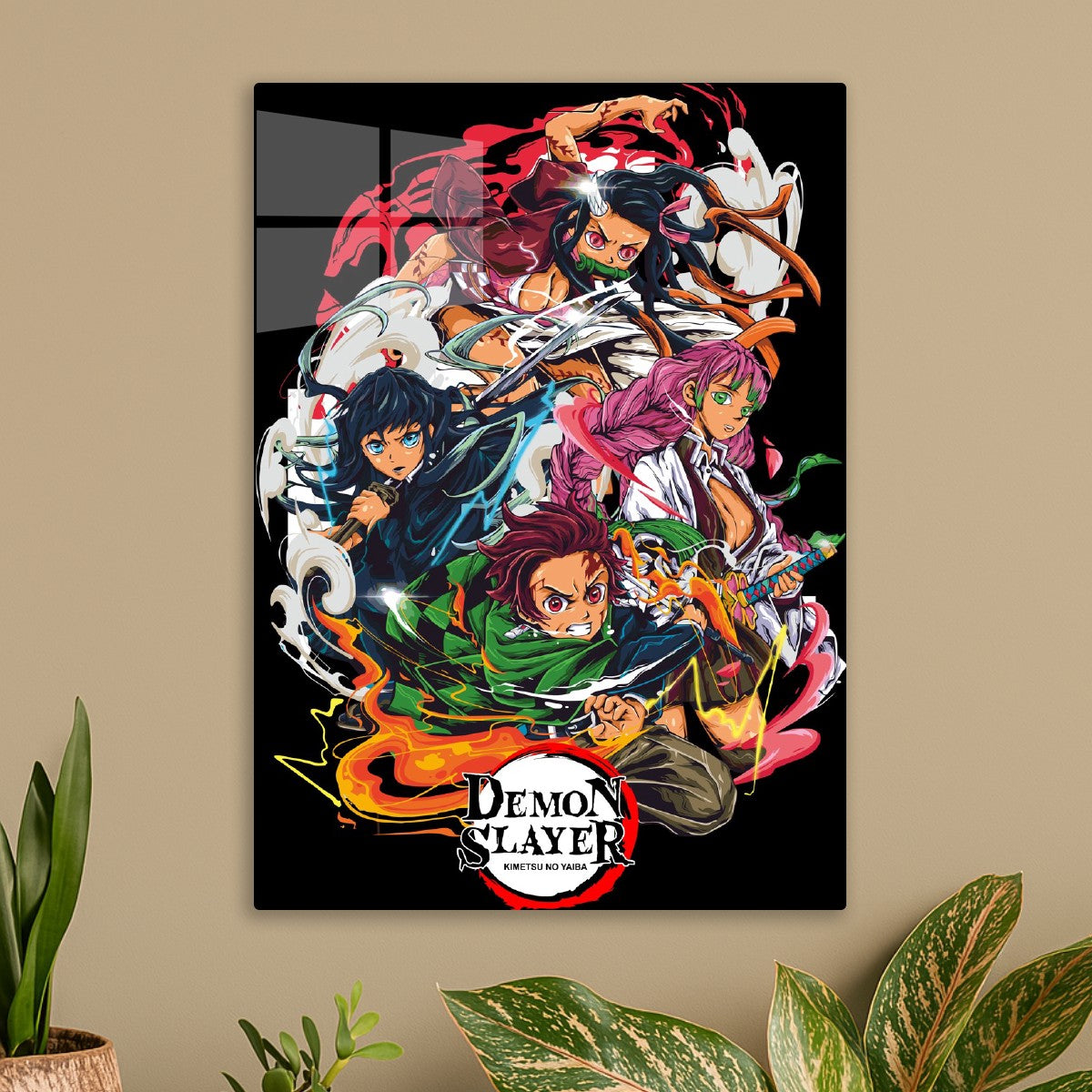 Demon slayer Kimetsu No Yaiba flame