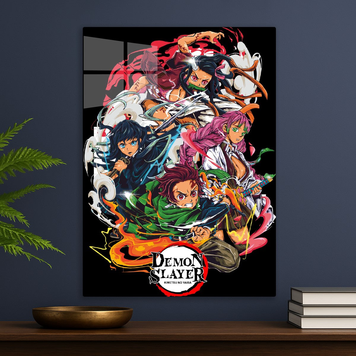 Demon slayer Kimetsu No Yaiba flame