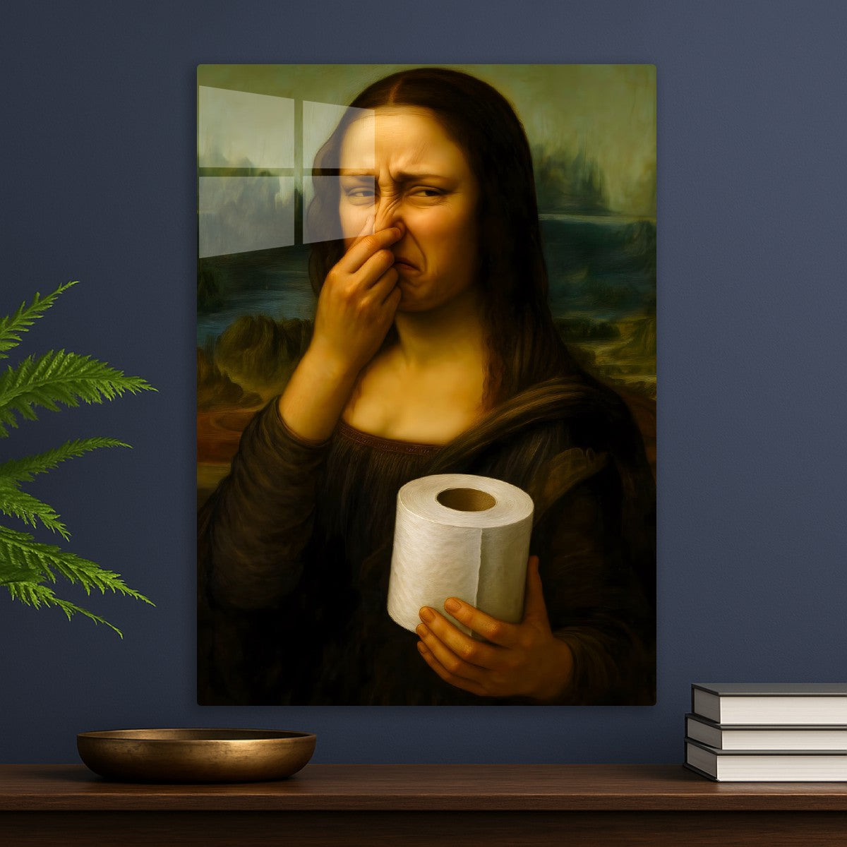Mona Lisa Toilet Roll